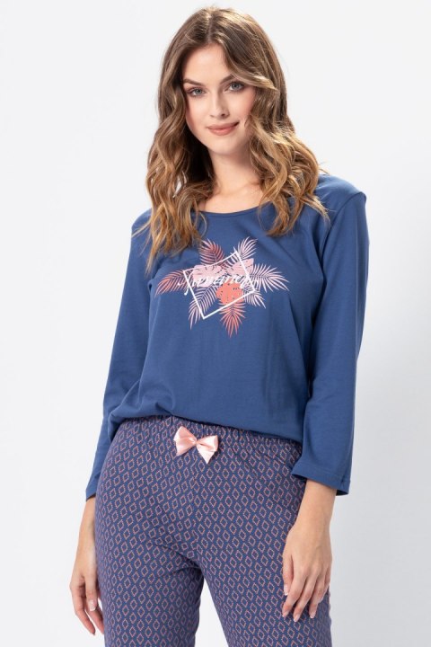 Piżama Kornelia 1372 Ciemny Jeans XXL Piżama Kornelia 1372 Ciemny Jeans XXL