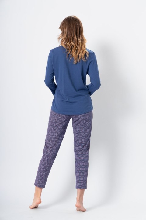 Piżama Kornelia 1372 Ciemny Jeans XXL Piżama Kornelia 1372 Ciemny Jeans XXL