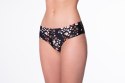 Figi Tanga Peggy Brown Brązowy XL