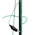 Siatka elektryzująca ogrodzenie ochronne hodowlane dla kur drobiu 1,25 x 25 m WIESENFIELD