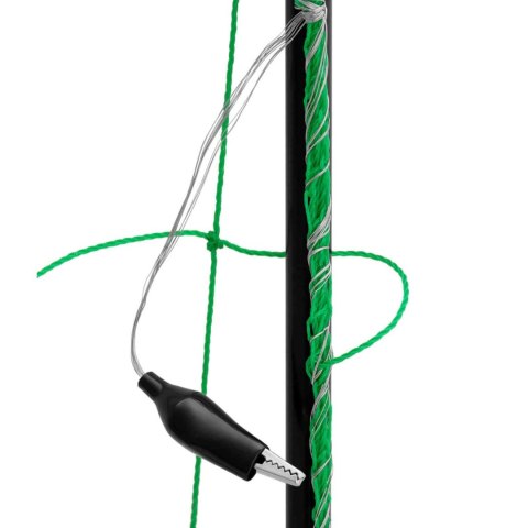 Siatka elektryzująca ogrodzenie ochronne hodowlane dla kur drobiu 1,25 x 25 m WIESENFIELD Siatka elektryzująca ogrodzenie ochronne hodowlane dla kur drobiu 1,25 x 25 m WIESENFIELD