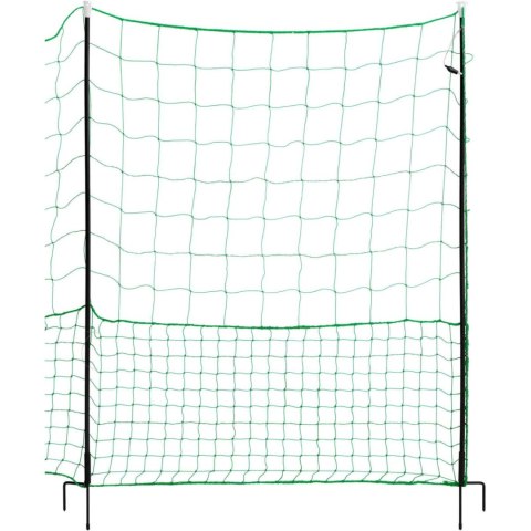Siatka elektryzująca ogrodzenie ochronne hodowlane dla kur drobiu 1,25 x 25 m WIESENFIELD Siatka elektryzująca ogrodzenie ochronne hodowlane dla kur drobiu 1,25 x 25 m WIESENFIELD