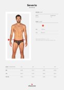 Slipy Severio jockstrap Czarny S/M