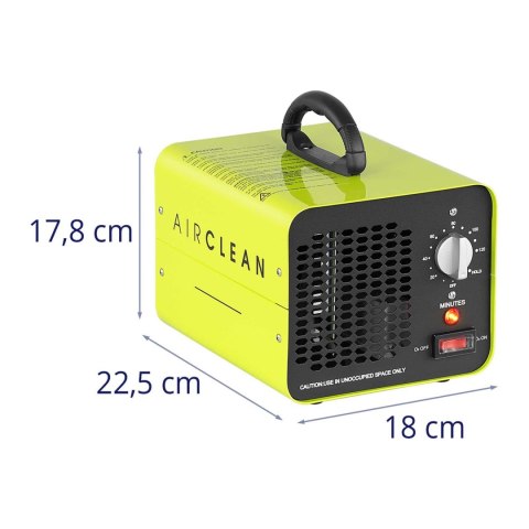 Generator ozonu z timerem do ozonowania powietrza 10000 mg/h 98W Ulsonix Generator ozonu z timerem do ozonowania powietrza 10000 mg/h 98W Ulsonix