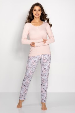 Piżama Margarita Pink-Grey XL