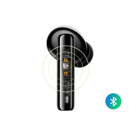 Słuchawki bezprzewodowe Bluetooth TWS ANC WS106 HiTune T3 czarne UGREEN Słuchawki bezprzewodowe Bluetooth TWS ANC WS106 HiTune T3 czarne UGREEN