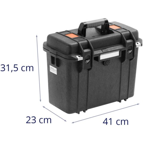 Walizka transportowa skrzynka ochronna z gąbką wodoodporna 35x15x29cm 15L Steinberg Systems Walizka transportowa skrzynka ochronna z gąbką wodoodporna 35x15x29cm 15L Steinberg Systems