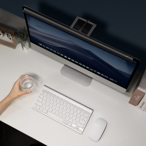 Lampka LED na monitor ekran I-wok Series oświetlenie monitora czarna BASEUS Lampka LED na monitor ekran I-wok Series oświetlenie monitora czarna BASEUS