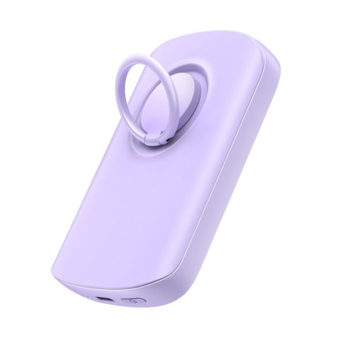 Powerbank 6000mAh bezprzewodowy z ładowarką indukcyjną 20W MagSafe fioletowy JOYROOM Powerbank 6000mAh bezprzewodowy z ładowarką indukcyjną 20W MagSafe fioletowy JOYROOM