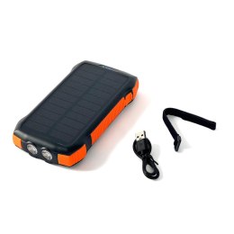 Powerbank solarny słoneczny indukcyjny 20000mAh PD QC Qi pomarańczowy CHOETECH