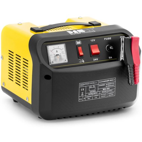Prostownik samochodowy z rozruchem awaryjnym 12/24 V 45 A MSW Prostownik samochodowy z rozruchem awaryjnym 12/24 V 45 A MSW
