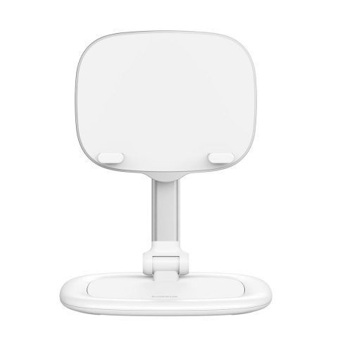Regulowany stojak podstawka na tablet i telefon Seashell Series biały BASEUS Regulowany stojak podstawka na tablet i telefon Seashell Series biały BASEUS