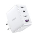 Szybka ładowarka GaN 3x USB-C USB 100W PPS PD Power Delivery biała UGREEN