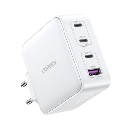 Szybka ładowarka GaN 3x USB-C USB 100W PPS PD Power Delivery biała UGREEN