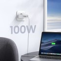 Szybka ładowarka GaN 3x USB-C USB 100W PPS PD Power Delivery biała UGREEN