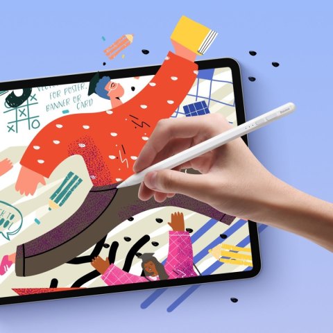 Aktywny rysik stylus do iPad Smooth Writing 2 SXBC060502 - biały BASEUS Aktywny rysik stylus do iPad Smooth Writing 2 SXBC060502 - biały BASEUS