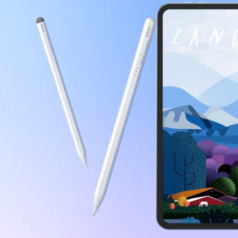 Aktywny rysik stylus do iPad Smooth Writing 2 SXBC060502 - biały BASEUS Aktywny rysik stylus do iPad Smooth Writing 2 SXBC060502 - biały BASEUS