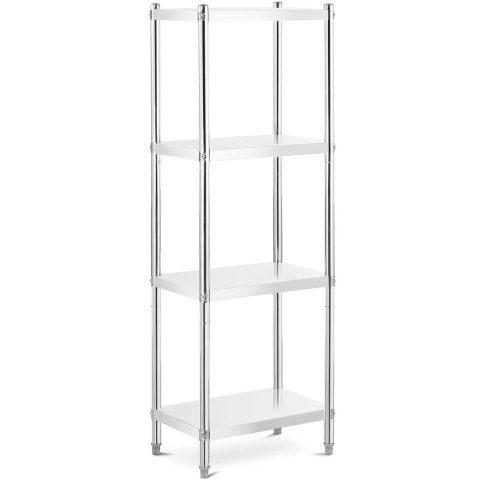 Regał metalowy magazynowy gastronomiczny do 200 kg 60 x 40 x 180 cm Royal Catering Regał metalowy magazynowy gastronomiczny do 200 kg 60 x 40 x 180 cm Royal Catering