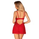 Koszulka Chilisa babydoll + stringi GRATIS! Czerwony M/L