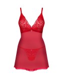 Koszulka Chilisa babydoll + stringi GRATIS! Czerwony M/L