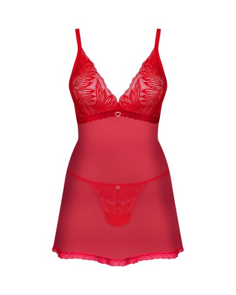 Koszulka Chilisa babydoll + stringi GRATIS! Czerwony M/L Koszulka Chilisa babydoll + stringi GRATIS! Czerwony M/L