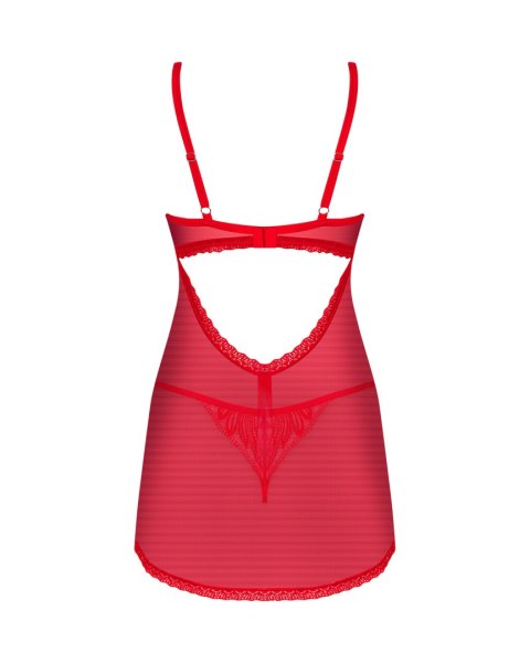 Koszulka Chilisa babydoll + stringi GRATIS! Czerwony M/L Koszulka Chilisa babydoll + stringi GRATIS! Czerwony M/L