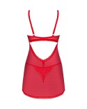 Koszulka Chilisa babydoll + stringi GRATIS! Czerwony XS/S