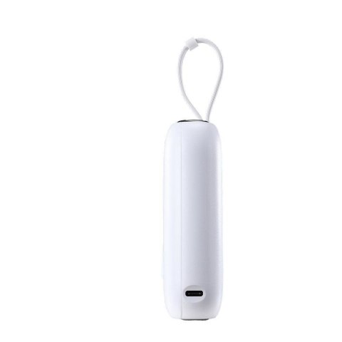 Powerbank 10000mAh Colorful Series 22.5W z kablami USB-C i Iphone Lightning biały JOYROOM Powerbank 10000mAh Colorful Series 22.5W z kablami USB-C i Iphone Lightning biały JOYROOM