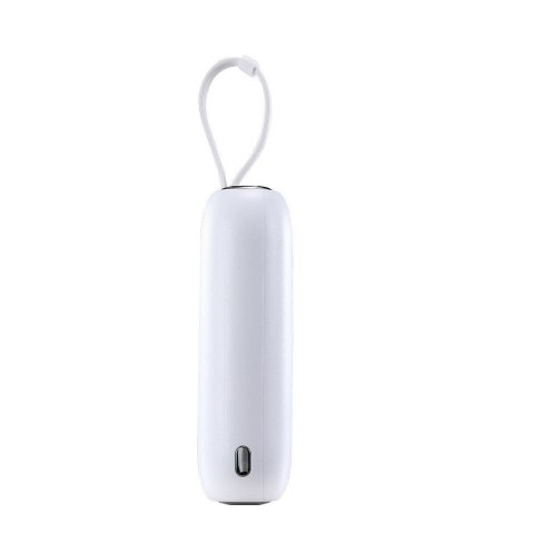 Powerbank 10000mAh Colorful Series 22.5W z kablami USB-C i Iphone Lightning biały JOYROOM Powerbank 10000mAh Colorful Series 22.5W z kablami USB-C i Iphone Lightning biały JOYROOM