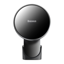 Samochodowy uchwyt magnetyczny indukcyjna ładowarka Qi 15W MagSafe do iPhone czarny BASEUS