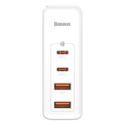 Szybka ładowarka sieciowa GaN2 Pro USB USB-C QC PD 100W biały BASEUS Szybka ładowarka sieciowa GaN2 Pro USB USB-C QC PD 100W biały BASEUS