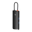 Wielofunkcyjny HUB Lite Series USB-C 2x USB PD HDMI SD/TF czarny BASEUS