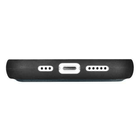 2w1 etui skórzany pokrowiec z klapką iPhone 14 Plus Anti-RFID Oil Wax Wallet Case niebieski ICARER 2w1 etui skórzany pokrowiec z klapką iPhone 14 Plus Anti-RFID Oil Wax Wallet Case niebieski ICARER