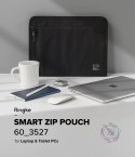 Etui saszetka torba organizer na laptopa tablet do 13'' Smart Zip Pouch beżowy Ringke