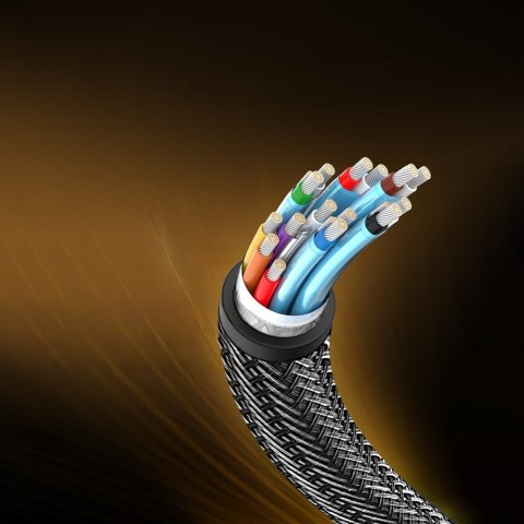 Kabel przewód DisplayPort wytrzymały elastyczny DP112 DP1.4 8K 3m czarny UGREEN Kabel przewód DisplayPort wytrzymały elastyczny DP112 DP1.4 8K 3m czarny UGREEN