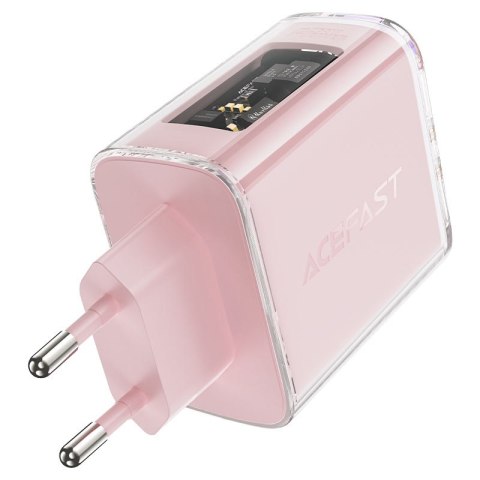 Ładowarka sieciowa GaN 65W 3 porty 1x USB 2x USB-C zielona ACEFAST Ładowarka sieciowa GaN 65W 3 porty 1x USB 2x USB-C zielona ACEFAST