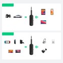 Odbiornik nadajnik Bluetooth mini jack 3.5mm czarny UGREEN