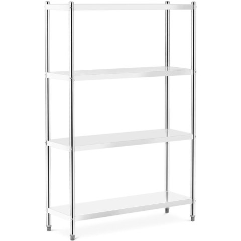 Regał metalowy magazynowy gastronomiczny do 200 kg 120 x 40 x 180 cm Royal Catering Regał metalowy magazynowy gastronomiczny do 200 kg 120 x 40 x 180 cm Royal Catering