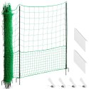 Siatka zagroda ogrodzenie ochronne hodowlane dla kur drobiu 1.25 x 25 m WIESENFIELD
