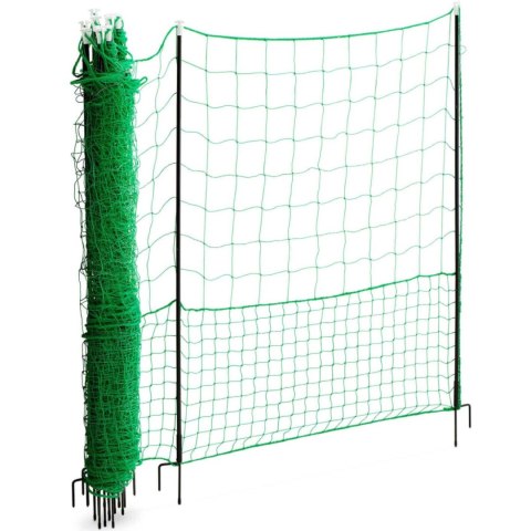 Siatka zagroda ogrodzenie ochronne hodowlane dla kur drobiu 1.25 x 25 m WIESENFIELD Siatka zagroda ogrodzenie ochronne hodowlane dla kur drobiu 1.25 x 25 m WIESENFIELD