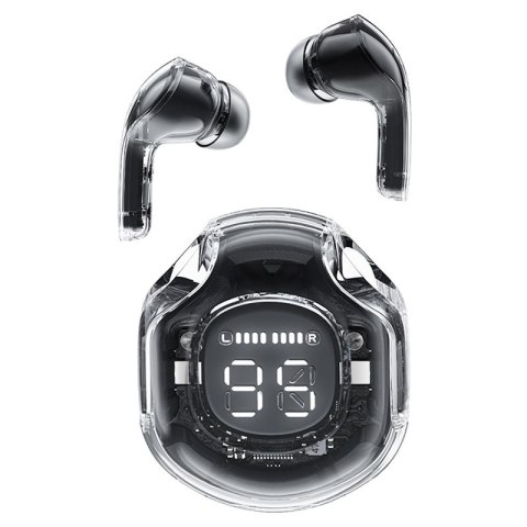 Słuchawki bezprzewodowe z etui T8 Bluetooth TWS czarne ACEFAST Słuchawki bezprzewodowe z etui T8 Bluetooth TWS czarne ACEFAST