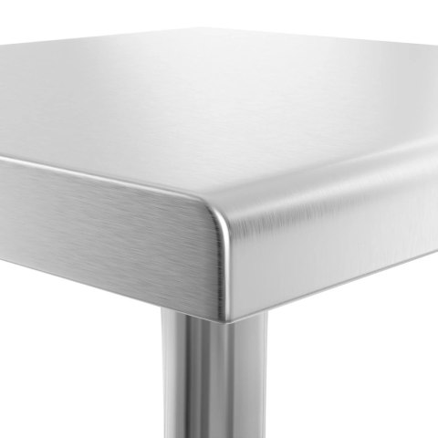 Stół blat roboczy centralny stalowy z półką 80 x 60 cm Royal Catering Stół blat roboczy centralny stalowy z półką 80 x 60 cm Royal Catering
