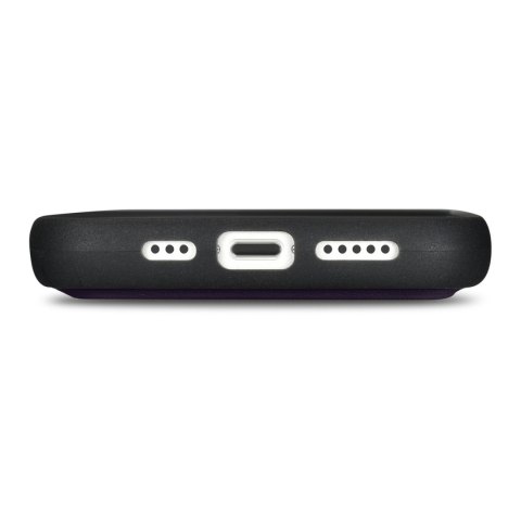 2w1 etui skórzany pokrowiec z klapką iPhone 14 Anti-RFID Wallet Case ciemnofioletowy ICARER 2w1 etui skórzany pokrowiec z klapką iPhone 14 Anti-RFID Wallet Case ciemnofioletowy ICARER