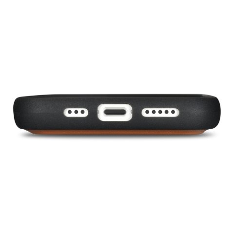 2w1 etui skórzany pokrowiec z klapką iPhone 14 Plus Anti-RFID Wallet Case brązowy ICARER 2w1 etui skórzany pokrowiec z klapką iPhone 14 Plus Anti-RFID Wallet Case brązowy ICARER