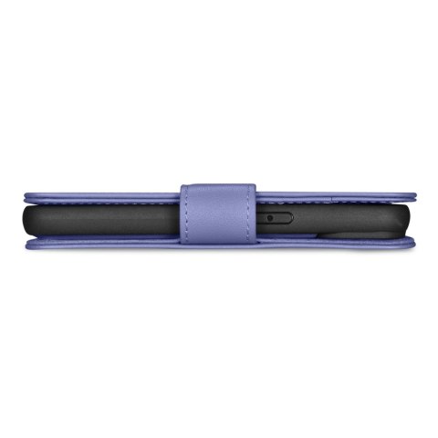2w1 etui skórzany pokrowiec z klapką iPhone 14 Plus Anti-RFID Wallet Case jasnofioletowy ICARER 2w1 etui skórzany pokrowiec z klapką iPhone 14 Plus Anti-RFID Wallet Case jasnofioletowy ICARER