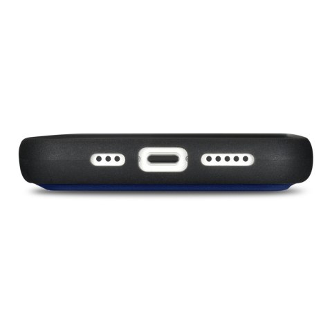 2w1 etui skórzany pokrowiec z klapką iPhone 14 Pro Max Anti-RFID Wallet Case niebieski ICARER 2w1 etui skórzany pokrowiec z klapką iPhone 14 Pro Max Anti-RFID Wallet Case niebieski ICARER