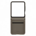 Etui pokrowiec z ekoskóry do Galaxy Z Flip 5 brązowe SAMSUNG