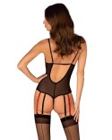 Body Glandez otwarte Czarny XS/S