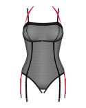 Body Glandez otwarte Czarny XS/S