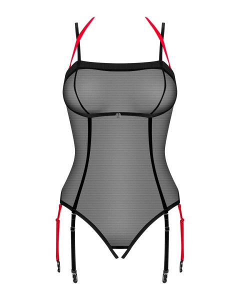 Body Glandez otwarte Czarny XS/S Body Glandez otwarte Czarny XS/S